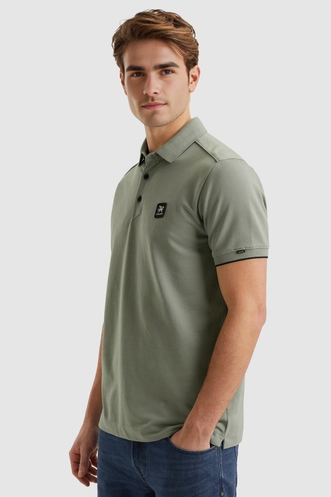 Vanguard short sleeve polo pique blend gent